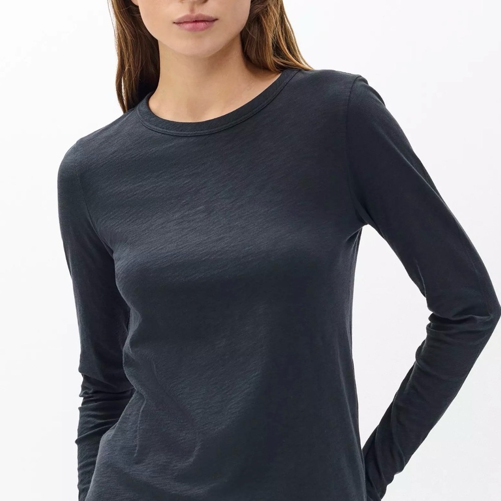 Rag & Bone The Slub Black Long Sleeve-NWT